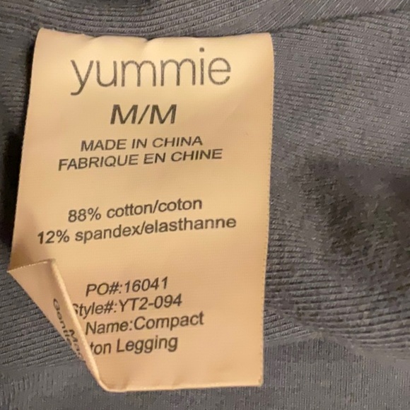 Yummie by Heather Thomson Gray Joggers with Tapered Leg - Picture 4 of 5